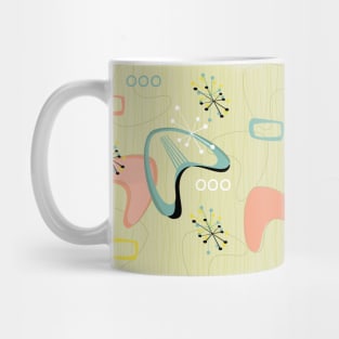 Retro Eames-Era Atomic Inspired 4 Mug